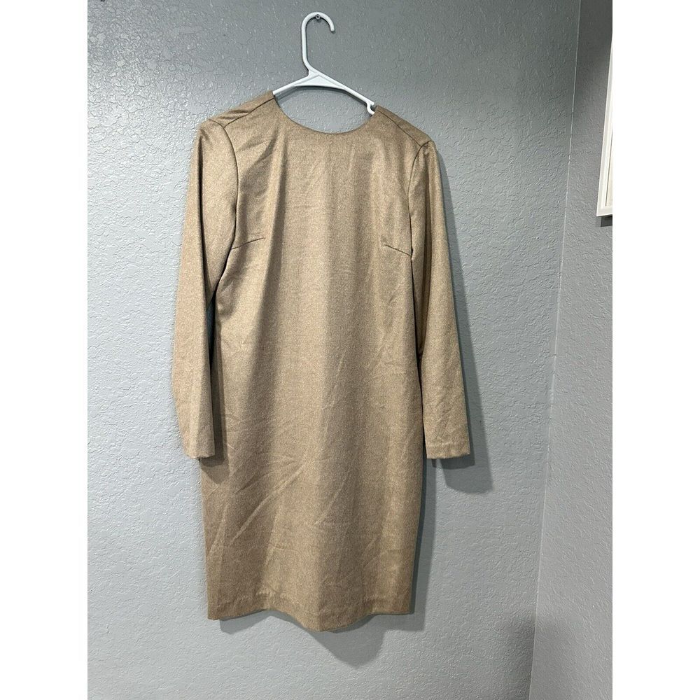 Cashmere Silk Tan Dress Size‎ 0 (Fits More Like 4) Jordan Alexandra